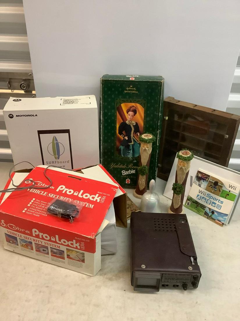 Motorola voice off IP cable modem, Yuletide Romance: Motorola voice off IP cable modem, Yuletide Romance Barbie and more