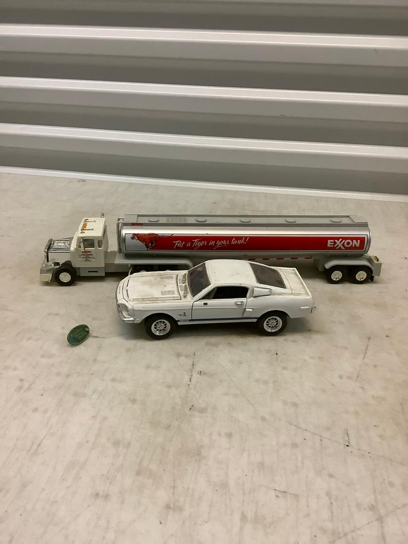 1997 Exxon Truck and 1968 Replica Shelby Car: 1997 Exxon Truck and 1968 Replica Shelby Car
