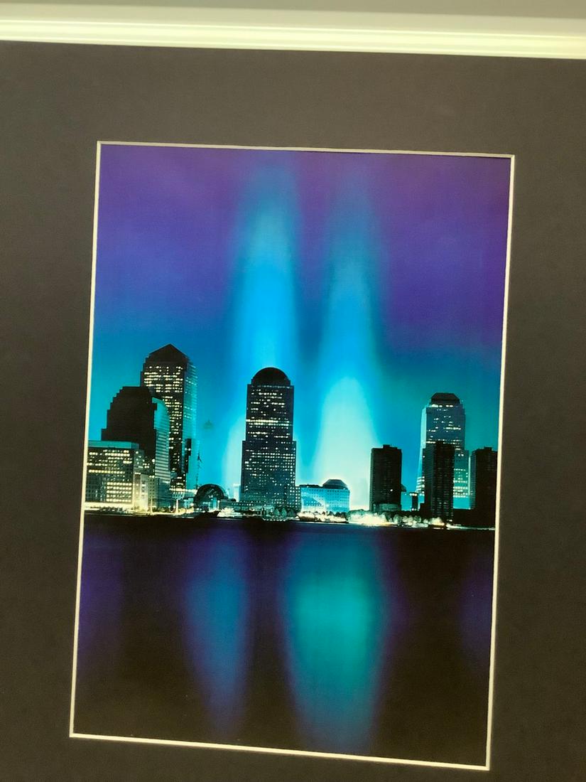 New York City skyline painting print 16x20" (1 of 1)