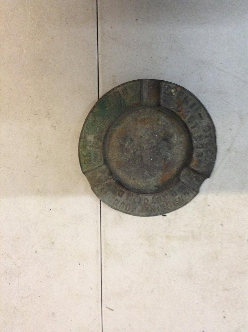 antique ashtray caroline foundry baltimore maryland (1 of 1)