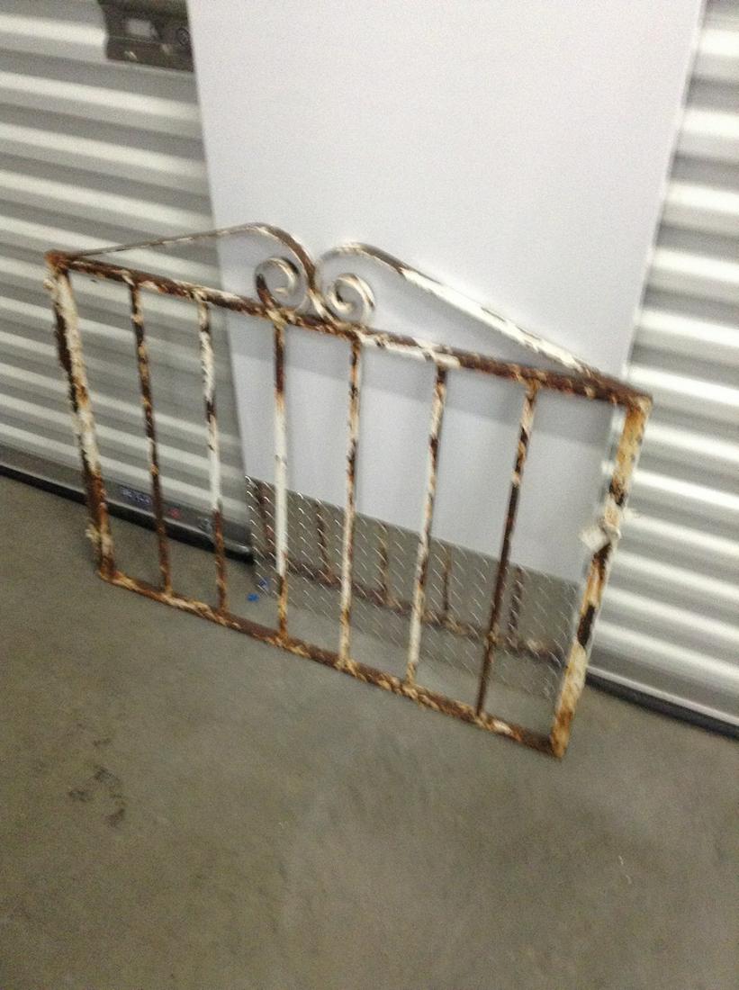 Decorative wrought iron gate 38 inches long (1 of 1)
