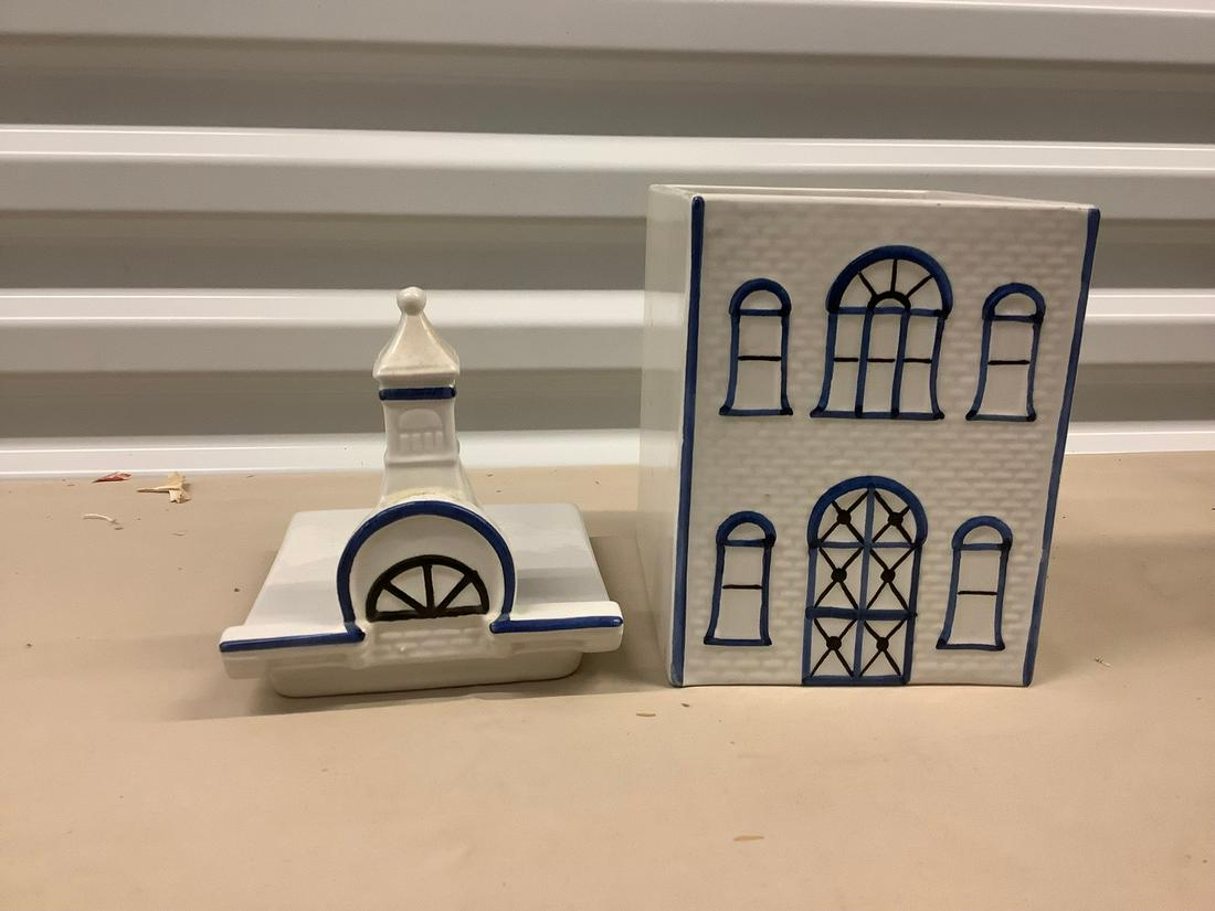 Ceramic Cookie Jar From Italy: Ceramic Cookie Jar From Italy