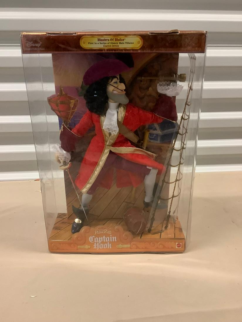 Disney Peter Pan Captain Hook Doll (1 of 1)