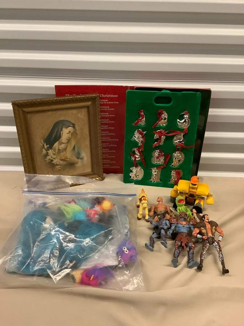 The 12 Days of Christmas Silver Plated Ornaments, (1 of 1)