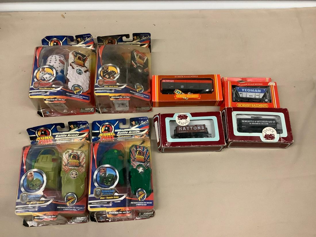 Lot of Kung Zhu Battle Armor, Horrnby Railroads and: Lot of Kung Zhu Battle Armor, Horrnby Railroads and More