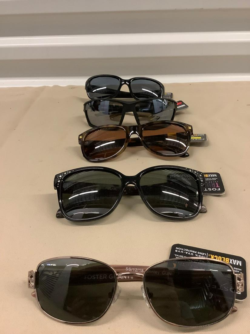 Foster Grant Sunglasses lot of 5: Foster Grant Sunglasses lot of 5