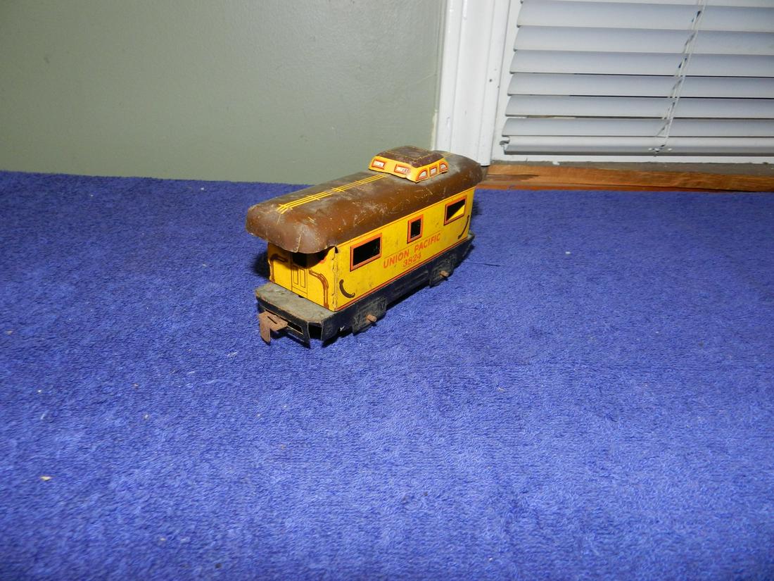 Vintage MArx Toys Tin Train Car (1 of 1)