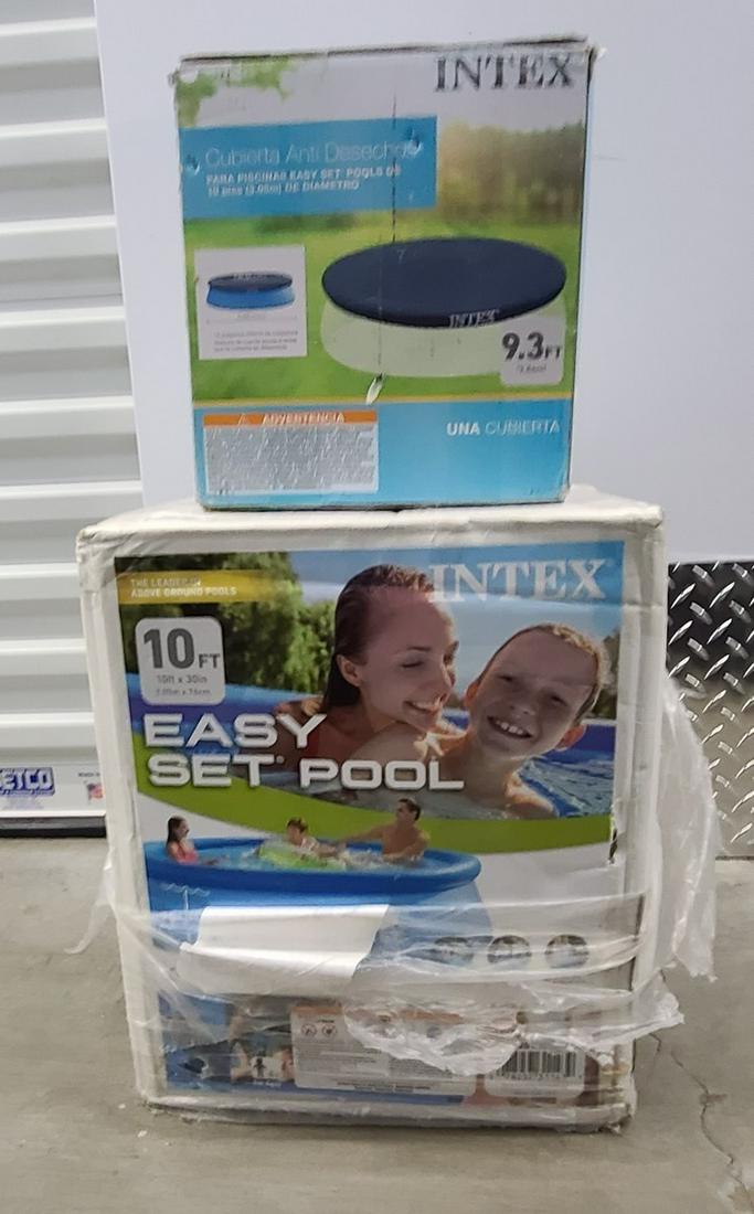 New Intex Pool and Cover (1 of 1)