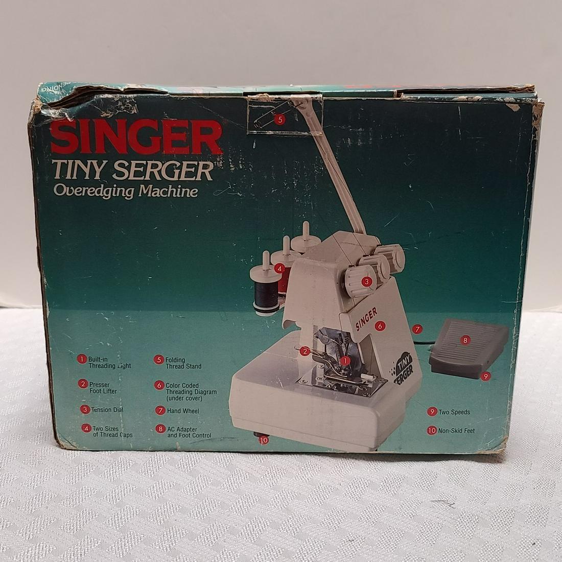 Singer Tiny Serger Machine in Box (1 of 1)