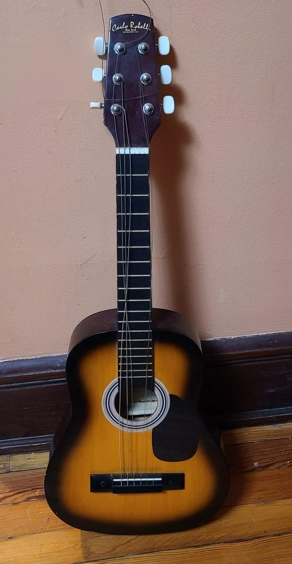 Small Carlo Robelli Guitar model W 50 TS NY: Small Carlo Robelli Guitar model W 50 TS NY
