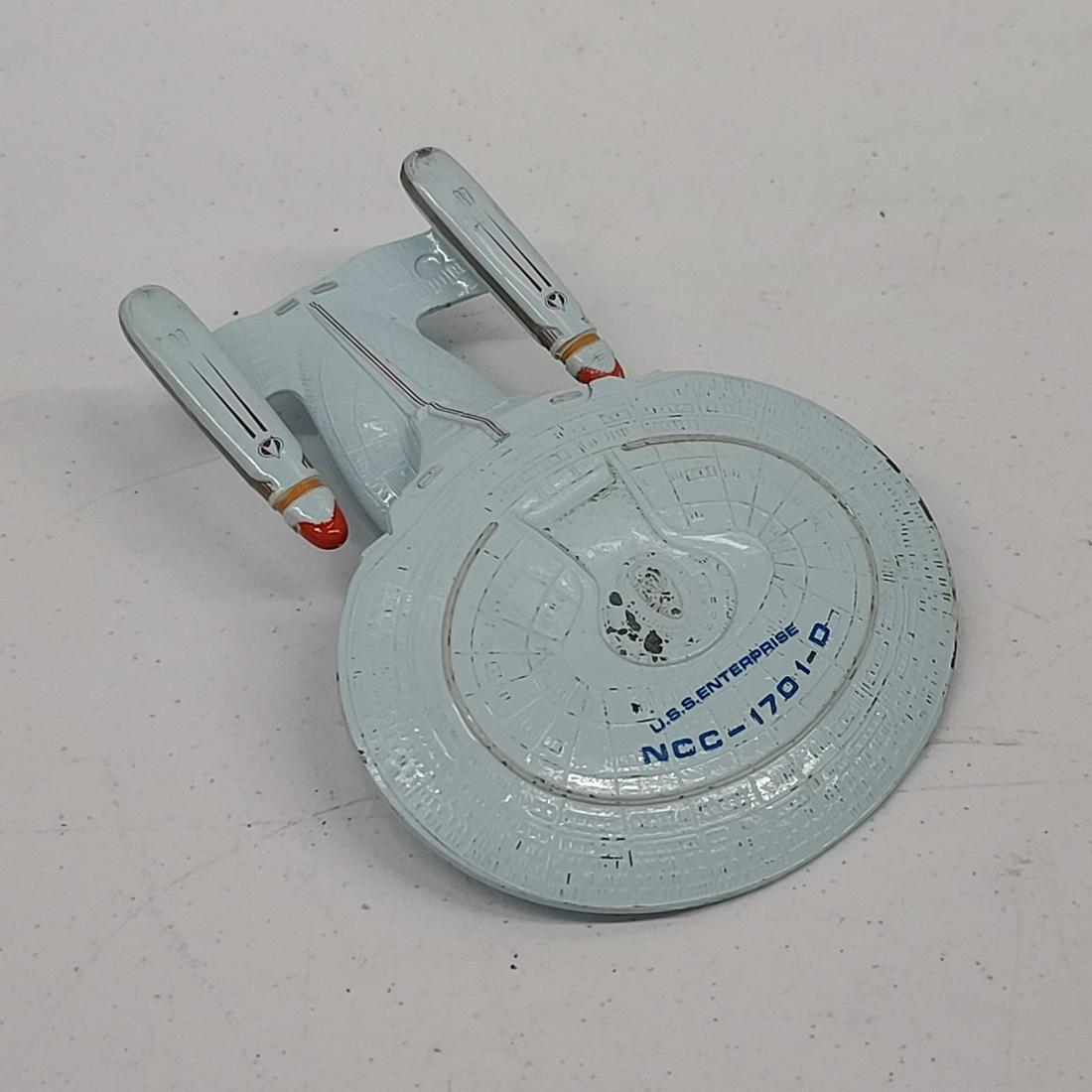 Metal Star Trek Enterprise Model 6x4" (1 of 2)