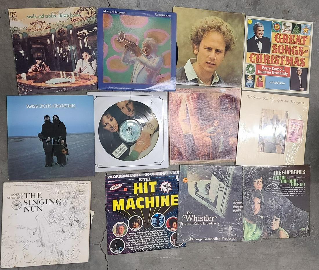 Vintage LPS incl. Supremes and Seals & Croft: Vintage LPS incl. Supremes and Seals & Croft