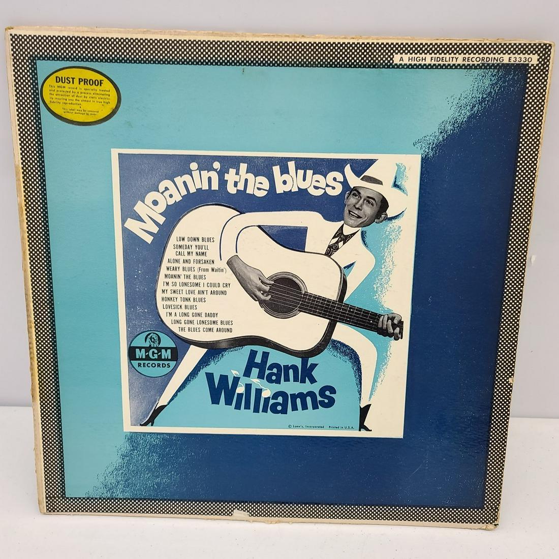 Hank Williams Moaning the Blues MGM Record (1 of 1)