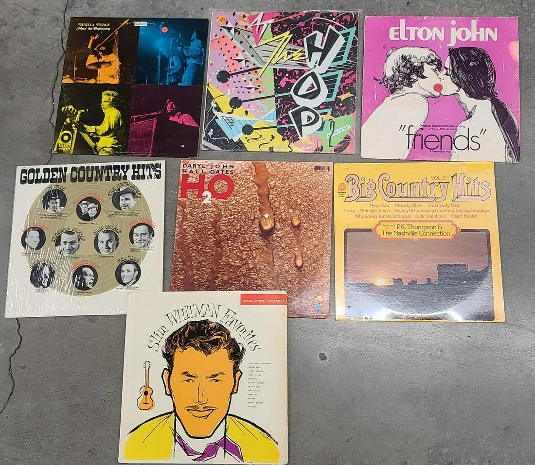Vintage LPS incl. Elton John & more: Vintage LPS incl. Elton John & more