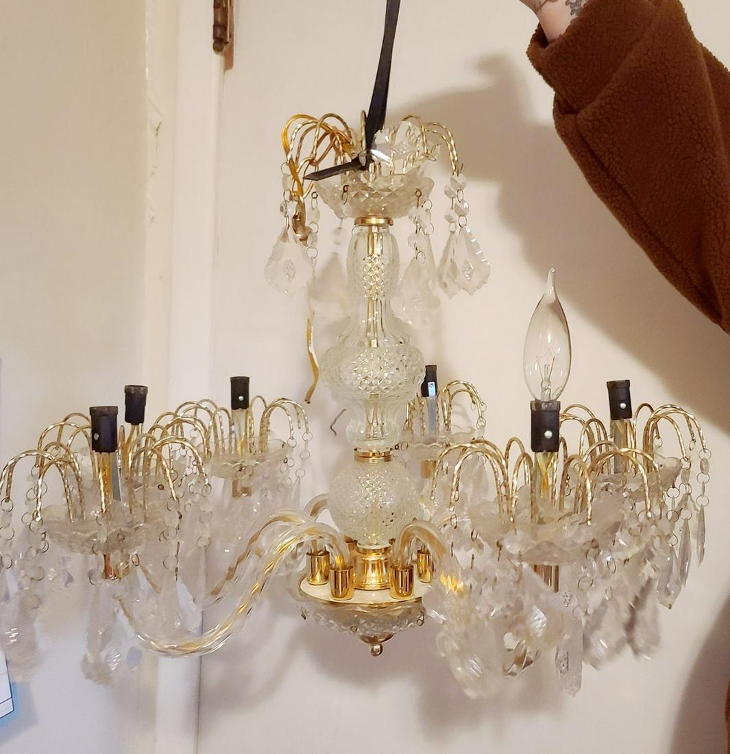 Vintage Chandelier Adjustable 22x19" (1 of 1)