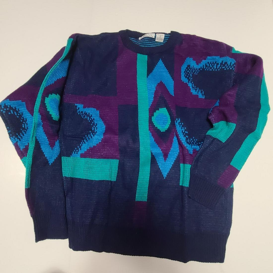 Vintage NOS Koman 80s Sweater: Vintage NOS Koman 80s Sweater