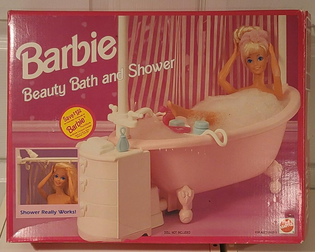 1993 Barbie Beauty Bath and Shower: 1993 Barbie Beauty Bath and Shower
