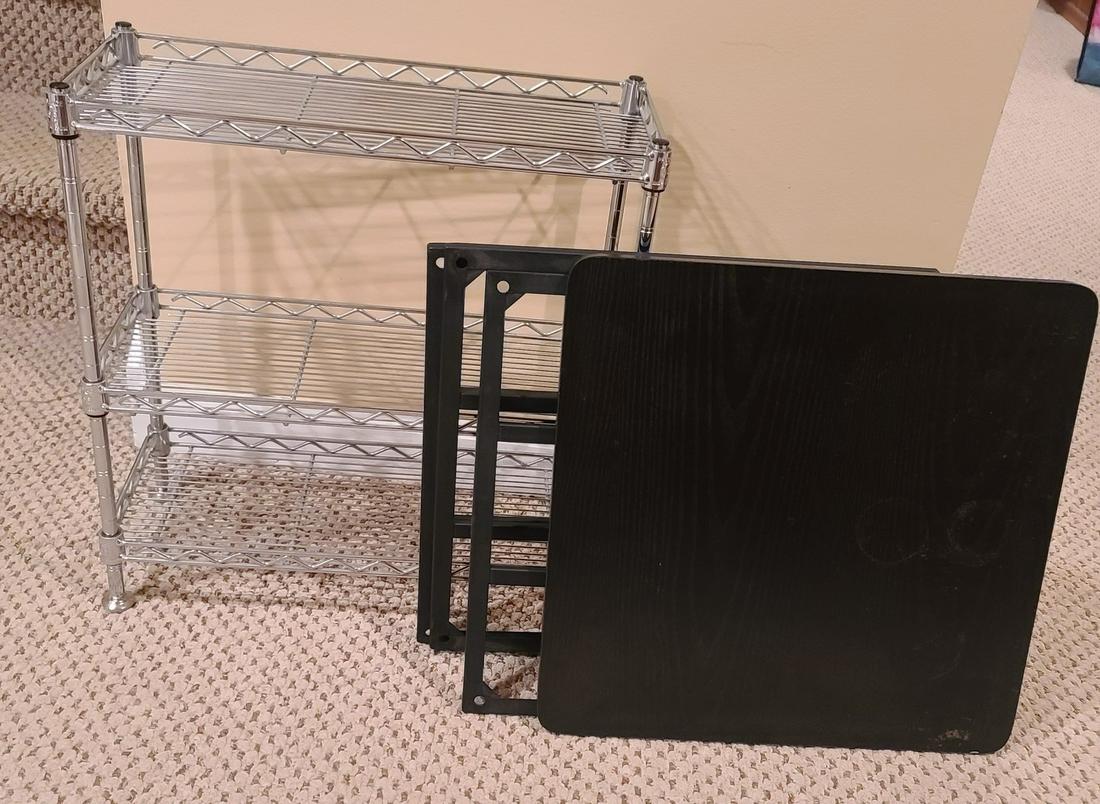 Organizer Rack 18x18" and Storage Cube (1 of 1)