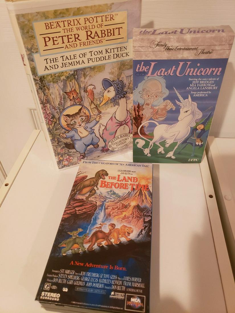 Beatrix Potter and More VHS Tapes (1 of 1)