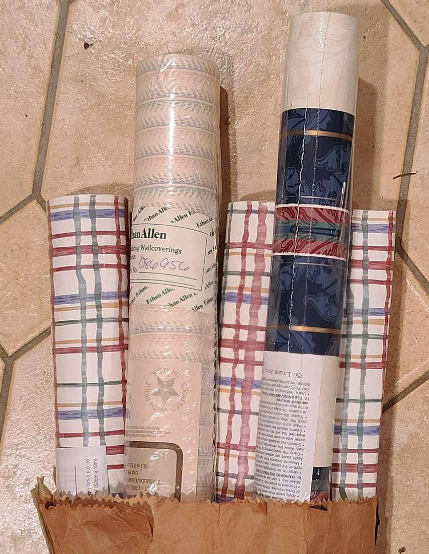 Vintage Wallpaper incl Ethan Allen: Vintage Wallpaper incl Ethan Allen