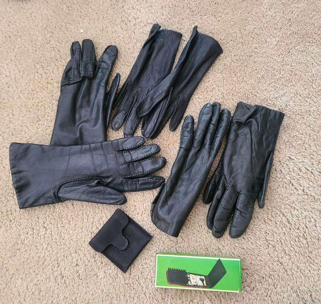 Vintage Leather Women's Gloves and More (1 of 1)