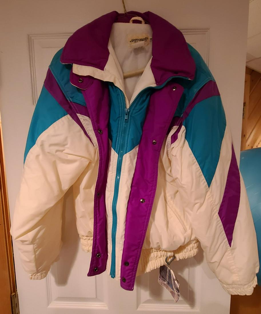 Vintage St. Johns Bay Ski Jacket Women's M (1 of 1)