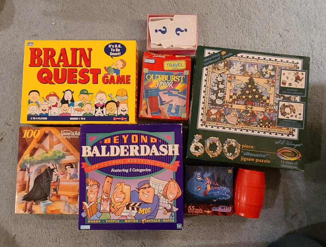 Vintage Games and Puzzles: Vintage Games and Puzzles
