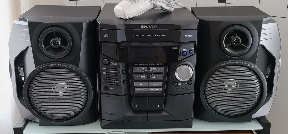 Sharp Boombox Works (1 of 1)