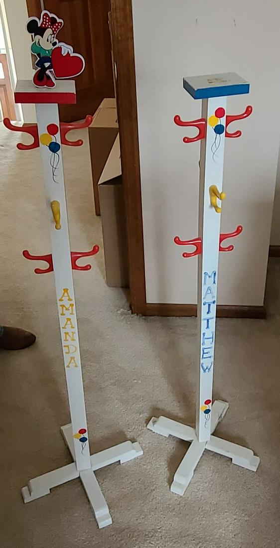 47" Tall Kids Disney Racks (1 missing Topper) (1 of 1)