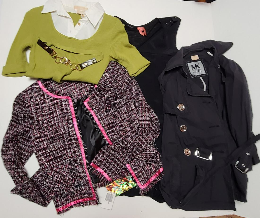 Michael Kors XS Top and Short Trench, Dress, NWT Fang (1 of 1)