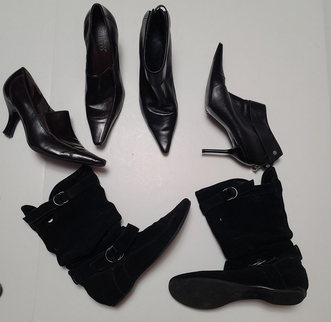 size 8 Boots and Booties incl Franco Sarto: size 8 Boots and Booties incl Franco Sarto