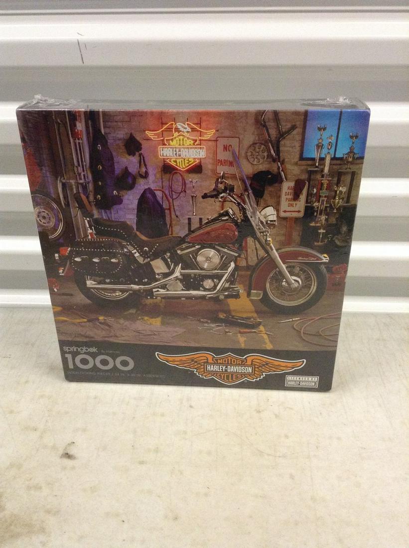 Harley Davidson 1000 Piece Puzzle (1 of 1)