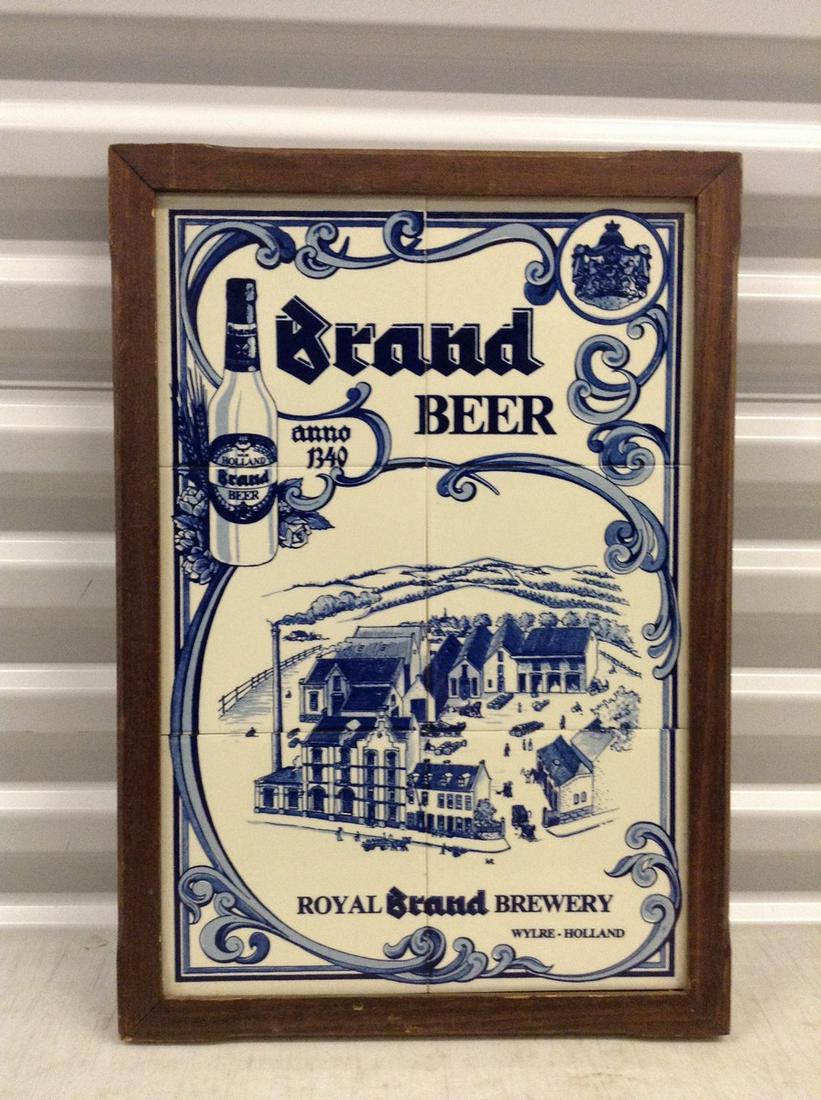 Royal Brand Brewery Tiled Picture 19.5x13.5: Royal Brand Brewery Tiled Picture 19.5x13.5