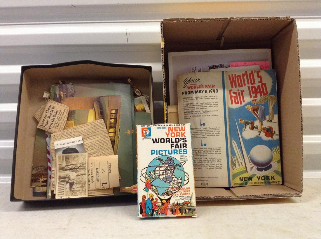 Lot of World's Fair Memorabilia, Postcards and More (1 of 1)