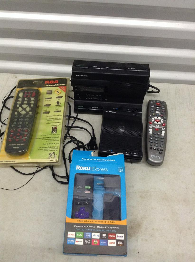 Am/Fm Radio & Intercom & Audio Monitor, Roku Express (1 of 1)