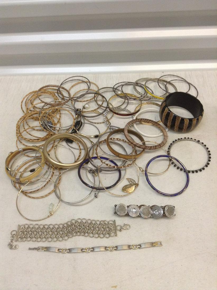 Large lot of Bangle Bracelets (1 of 1)