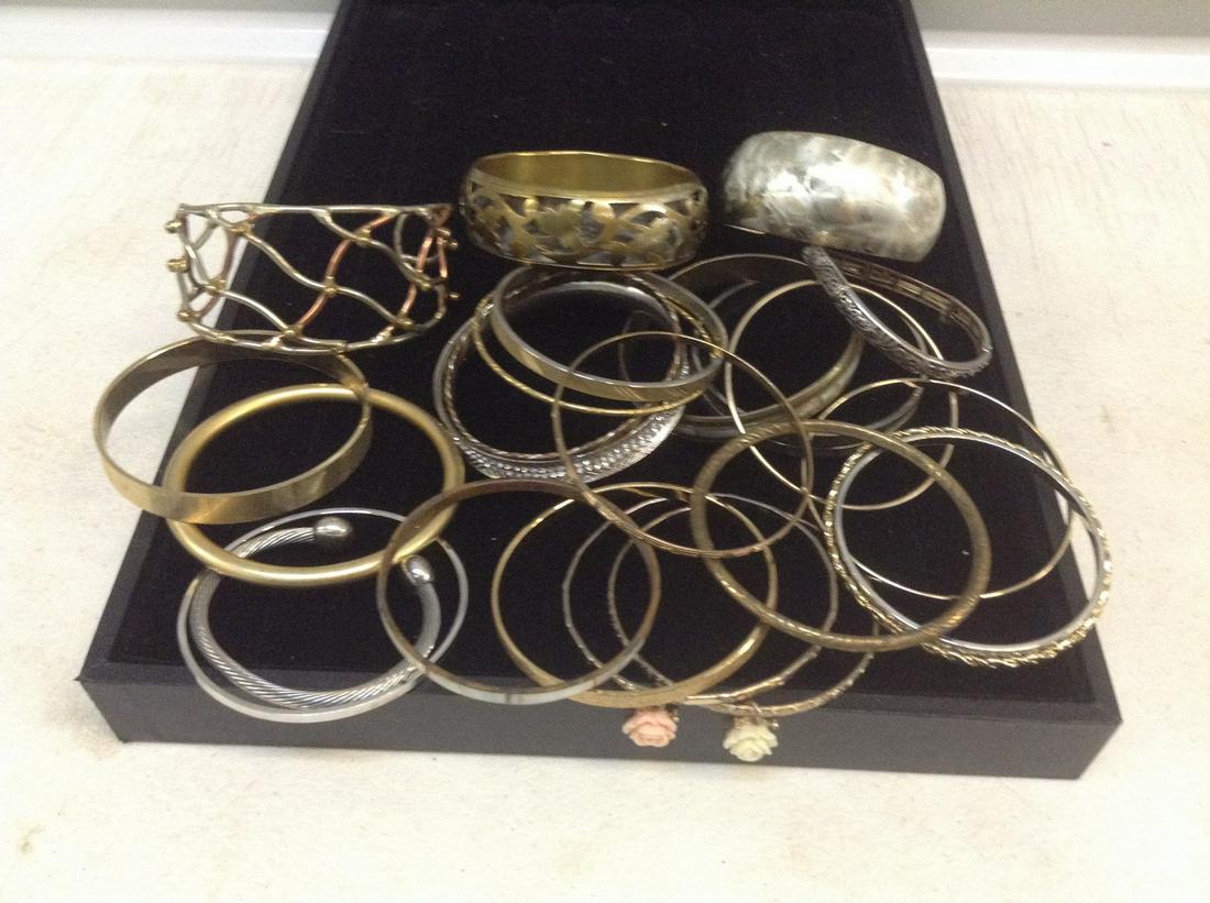 Large lot of Bangle Bracelets (1 of 1)