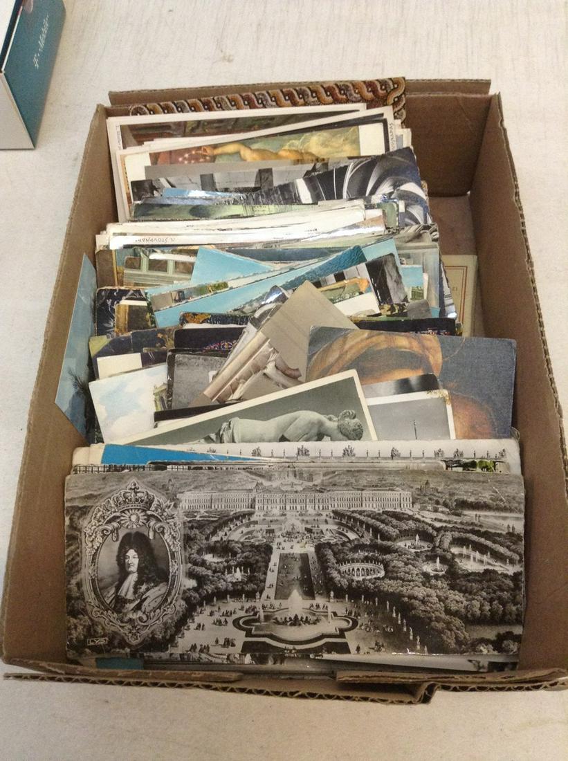 Box full of Vintage Foreign Postcards (1 of 1)