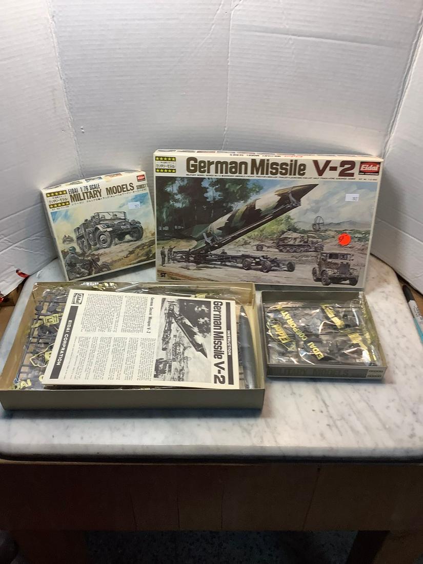 2 vintage eidai model kits both sealed bags (1 of 1)