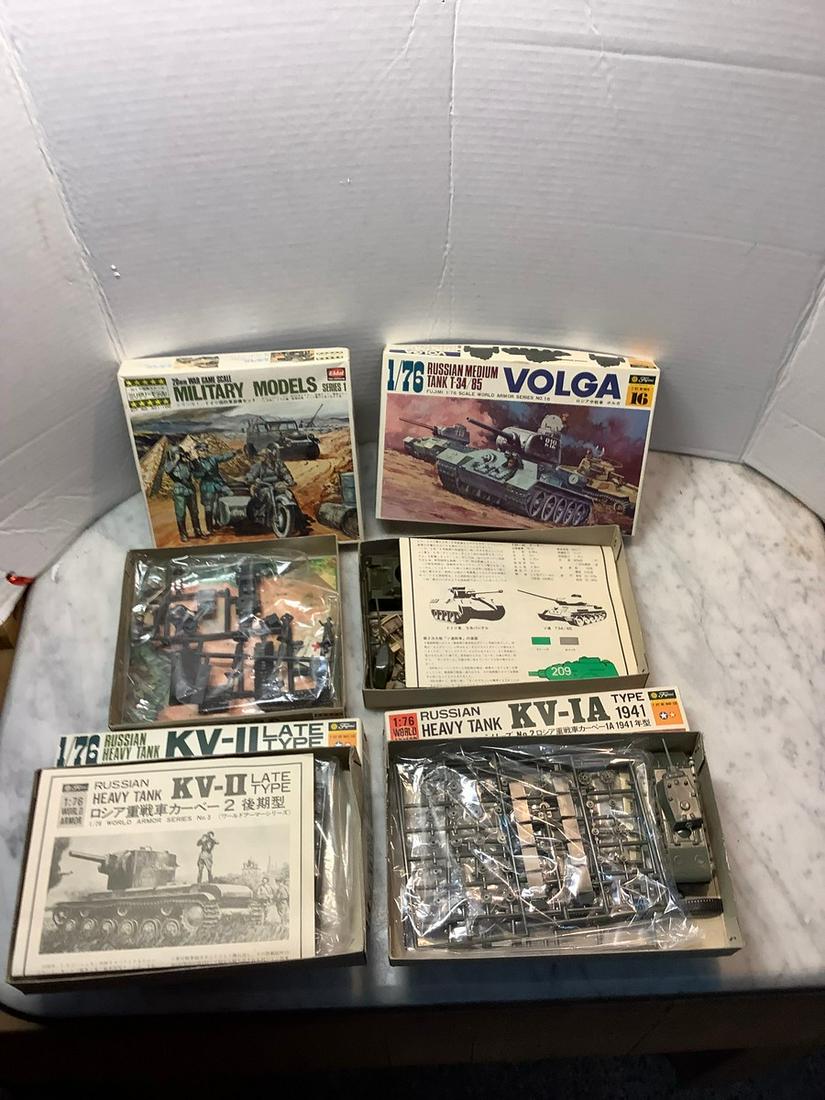 4 vintage eidai model kits some selaed bags (1 of 1)