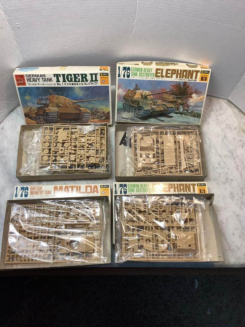 4 vintage fujimi model kits (1 of 1)