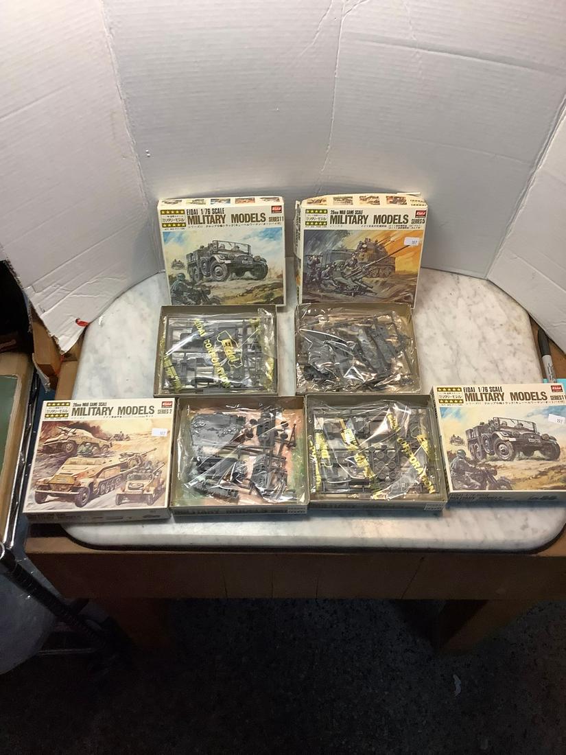 4 vintage Eidai model kits (1 of 1)