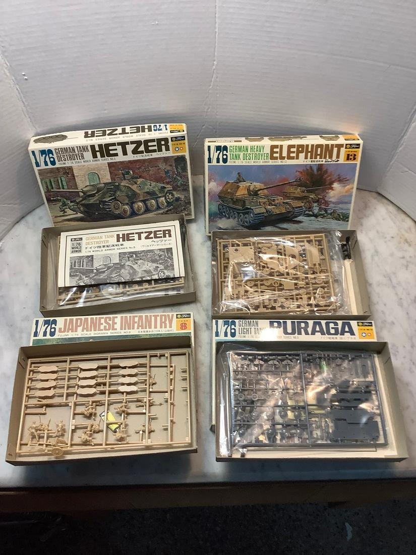 4 vintage fujimi model kits (1 of 1)