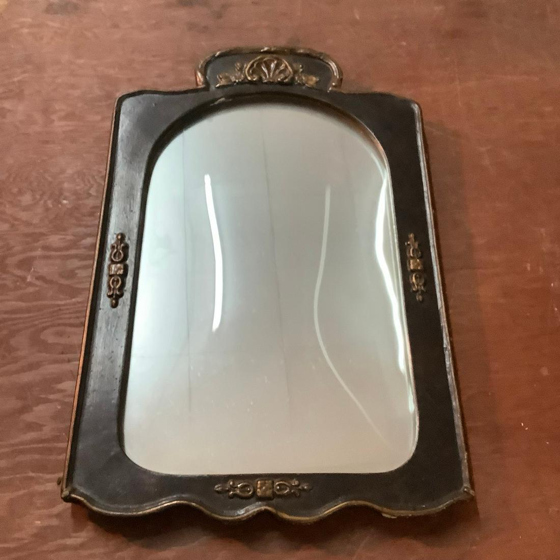 1930's mirror convex glass cover 19x12: 1930's mirror convex glass cover 19x12