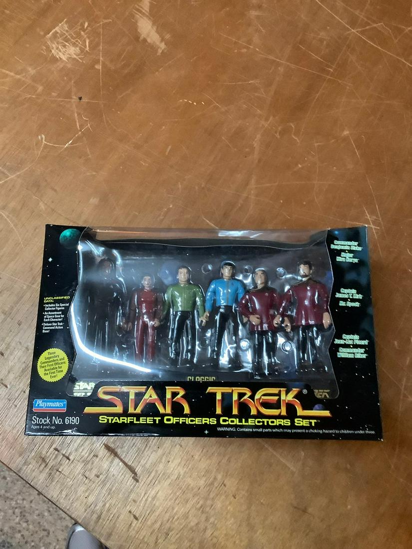 playmates star trek star fleet officers collectors set (1 of 1)