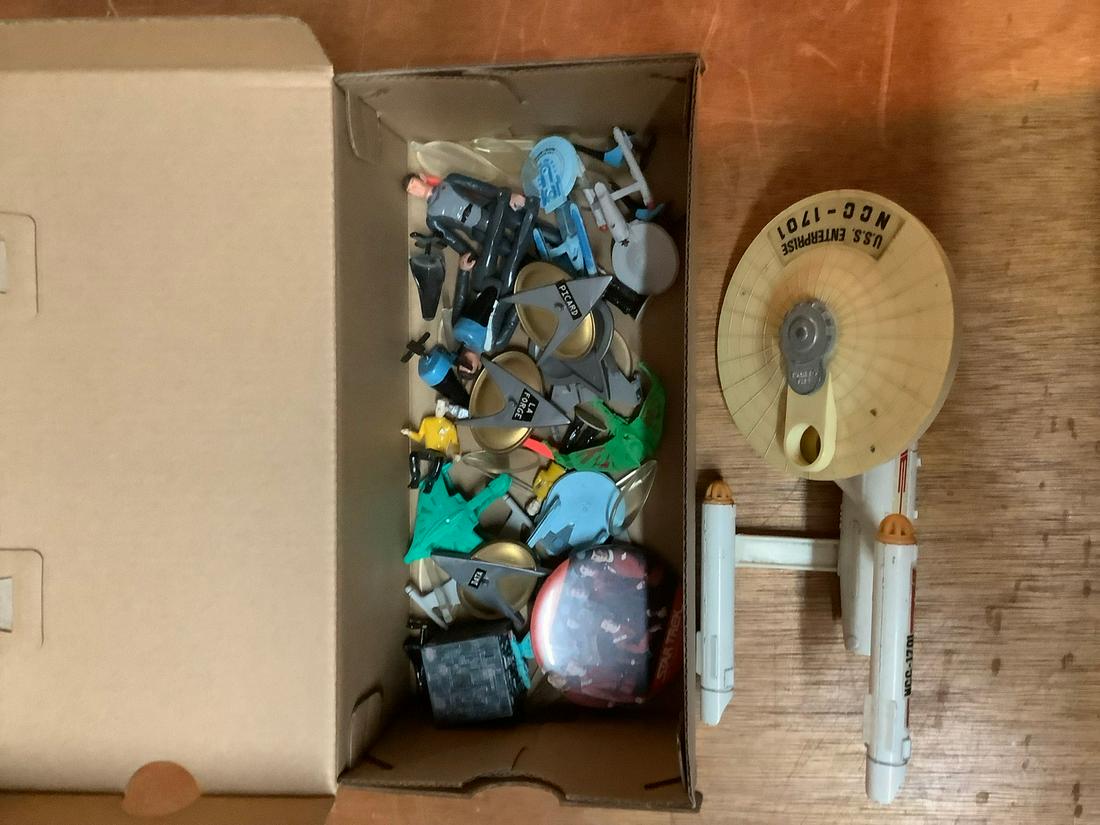 Lot of assorted star trek figures and more (1 of 1)