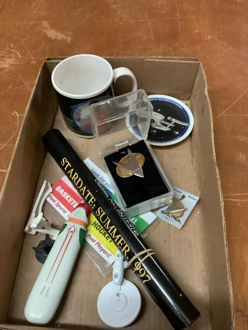 Lot of assorted star trek memorobilia and more (1 of 1)