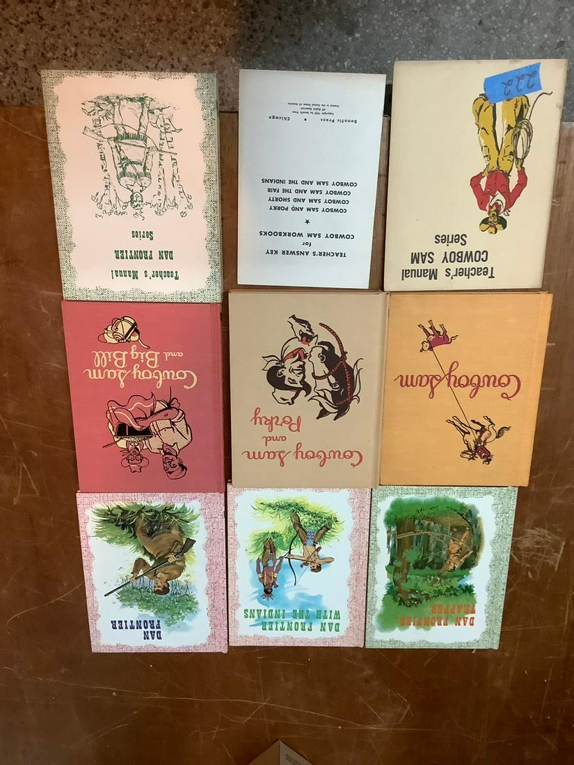 Lot of vintage dan frontier and cowboy sam books (1 of 1)