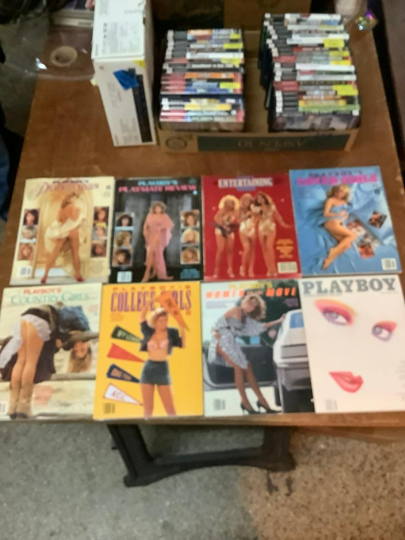 Lot of playboys magazines and supplements: Lot of playboys magazines and supplements