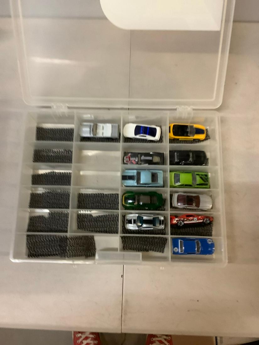 Container of hot wheels: Container of hot wheels